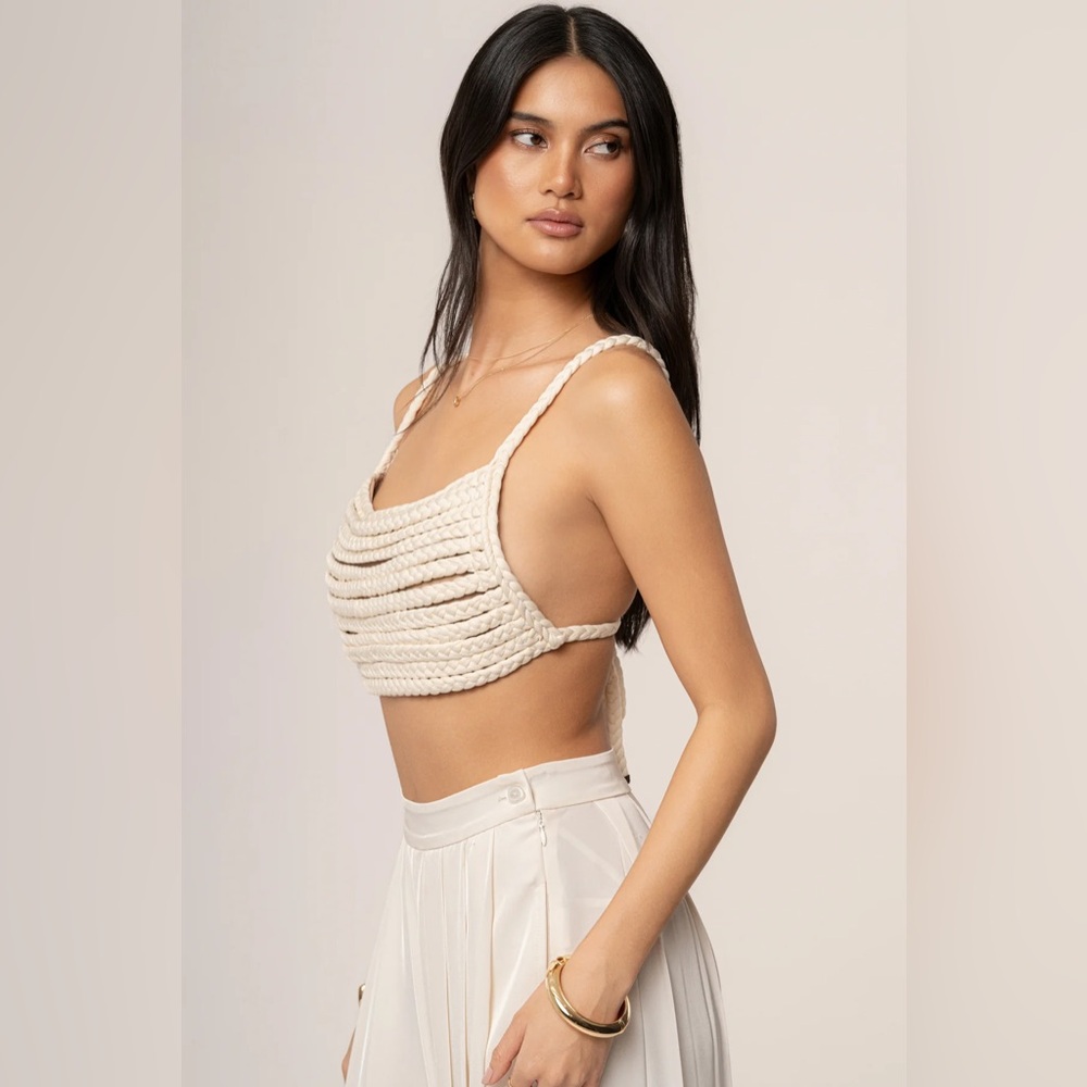 Ivory Sofie Braided Top